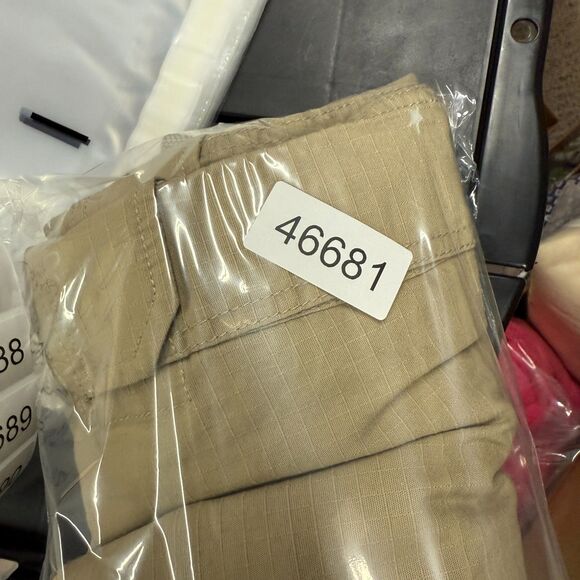 Wearfirst Cargo Shorts Men 34 Beige Mid Rise Belted Pockets Cotton Regular - Picture 6 of 6